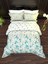 The White Moss DC London Double Bed 100% Cotton bedsheet with 2 pillow covers
